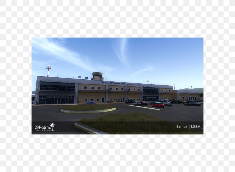 Microsoft Flight Simulator X Lockheed Martin Prepar3D AEROSOFT GmbH Flightsim.com, PNG, 600x600px, Microsoft Flight Simulator X, Aerosoft Gmbh, Airport, Airport Terminal, Building Download Free