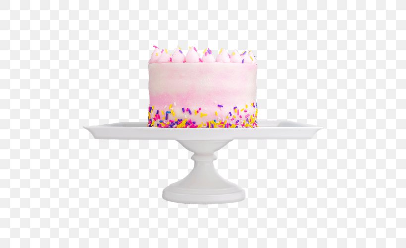 Pink Birthday Cake, PNG, 500x500px, Buttercream, Baked Goods, Bakery, Baking, Baking Cup Download Free