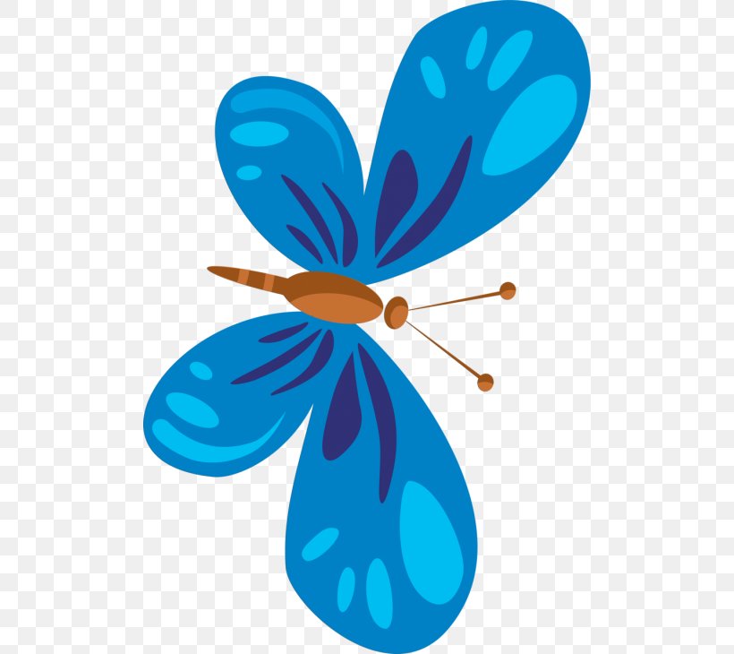 Butterfly Royalty-free Clip Art, PNG, 500x730px, Butterfly, Android, Butterflies And Moths, Flower, Flutter Download Free