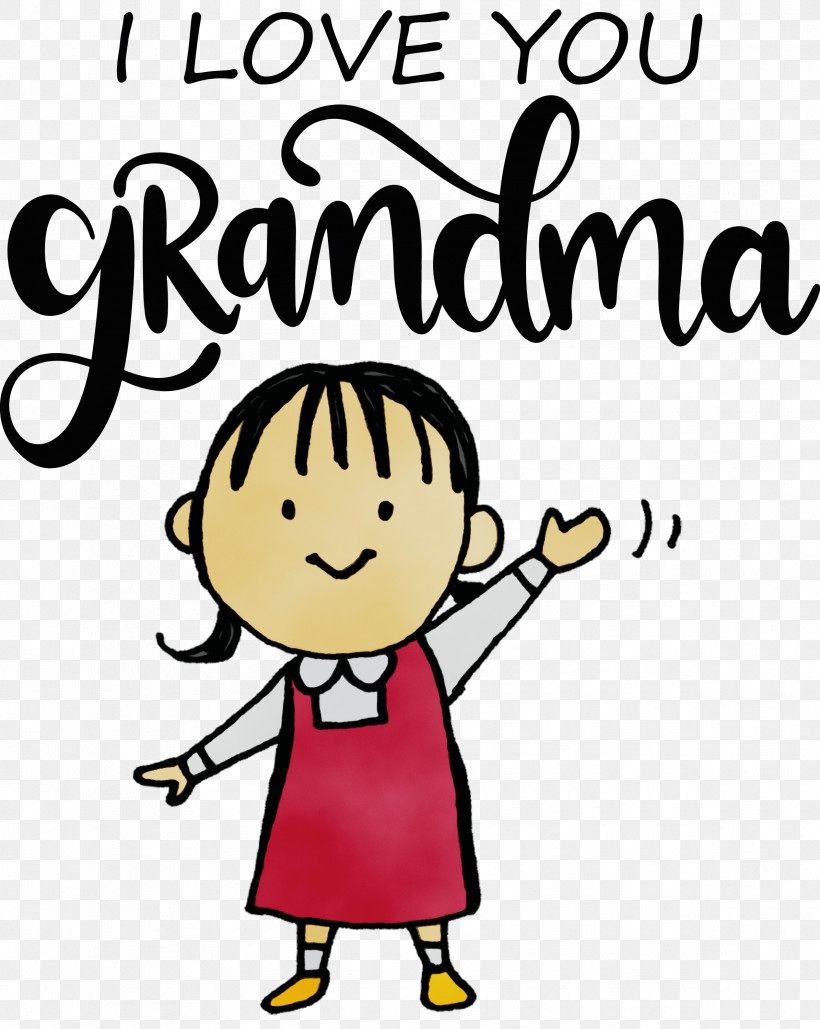 Happiness Toddler M Logo Cartoon Laughter, PNG, 2390x3000px, Grandma, Cartoon, Grandmothers Day, Happiness, Human Download Free