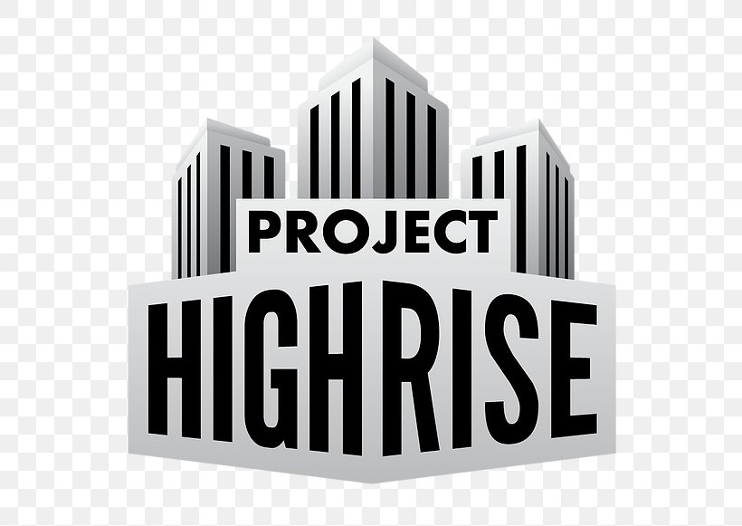 Project Highrise MacOS Video Games Economic Simulation Logo, PNG, 600x581px, Project Highrise, Brand, Building, Economic Simulation, Logo Download Free