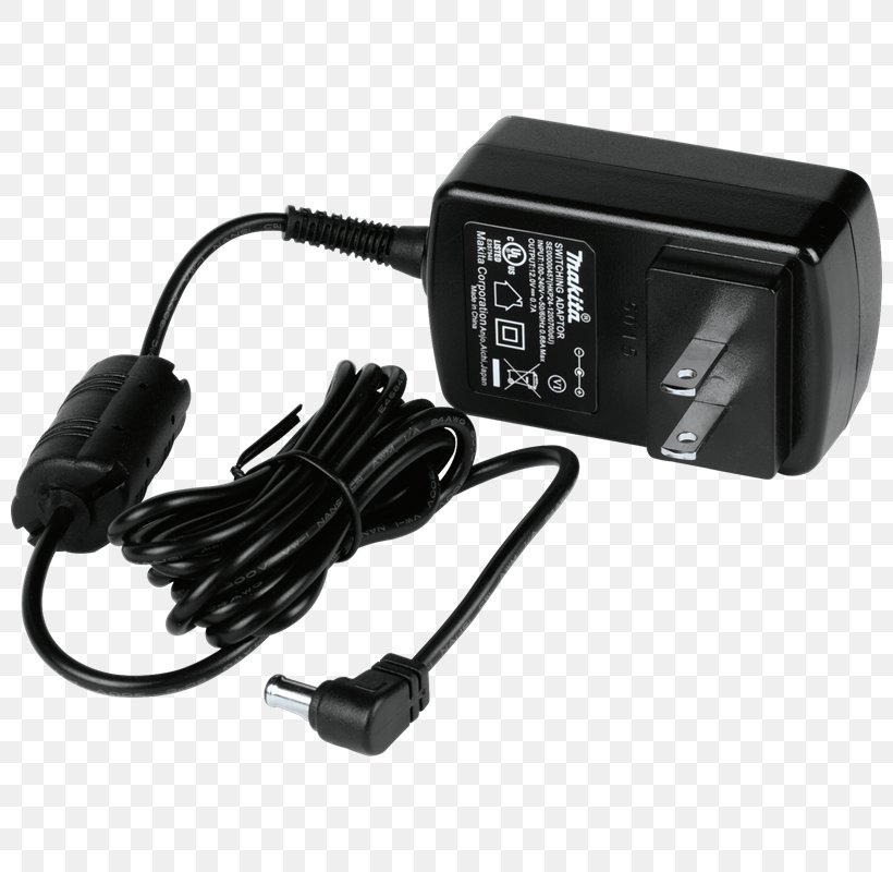 Battery Charger AC Adapter Laptop Cordless, PNG, 800x800px, Battery Charger, Ac Adapter, Ac Power Plugs And Sockets, Adapter, Battery Download Free