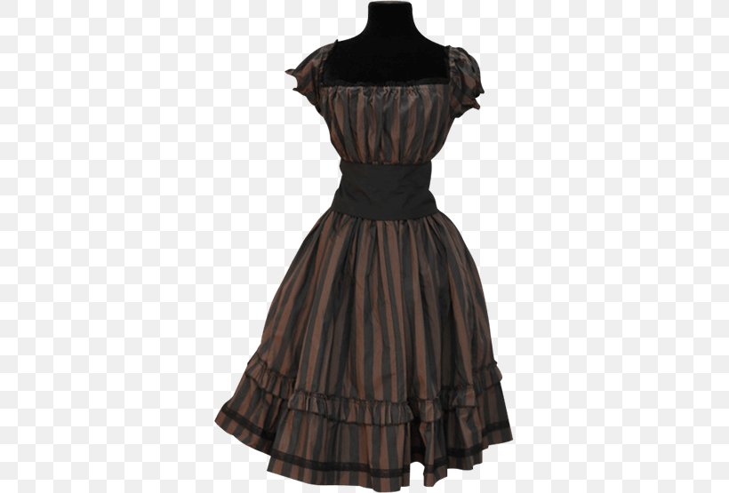 Little Black Dress Steampunk Gothic Fashion Clothing, PNG, 555x555px, Little Black Dress, Black, Clothing, Cocktail Dress, Day Dress Download Free