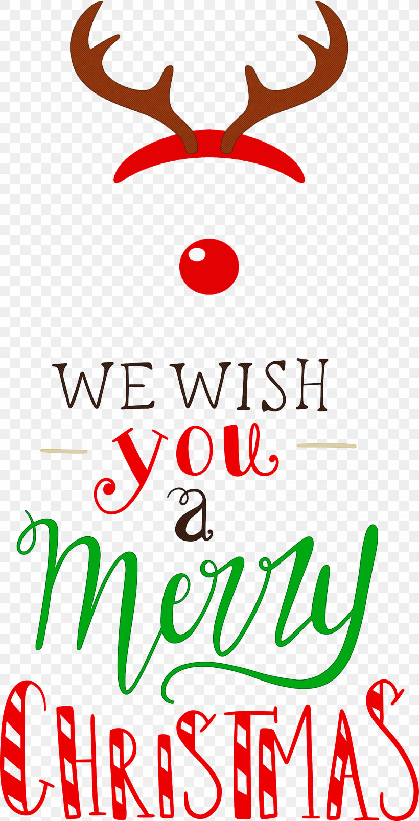 Merry Christmas We Wish You A Merry Christmas, PNG, 1530x3000px, Merry Christmas, Biology, Christmas Day, Deer, Line Download Free