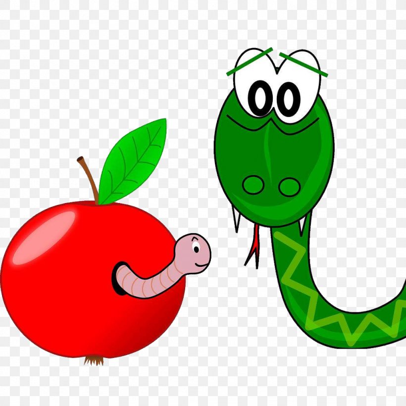 Smooth Green Snake Clip Art, PNG, 1024x1024px, Snake, Brown Tree Snake, Cartoon, Cuteness, Food Download Free