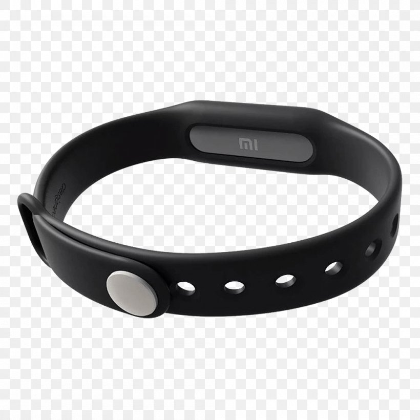 Xiaomi Mi Band 2 Wristband Activity Monitors, PNG, 1000x1000px, Xiaomi Mi Band, Activity Monitors, Belt Buckle, Black, Bracelet Download Free