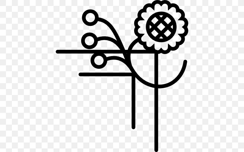 Line Flower Floral Design, PNG, 512x512px, Flower, Black And White, Floral Design, Plant Stem, Shape Download Free