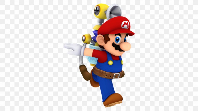Super Mario Sunshine Luigi Mario Bros. GameCube, PNG, 1600x900px, Super Mario Sunshine, Bowser, Bowser Jr, Fictional Character, Figurine Download Free