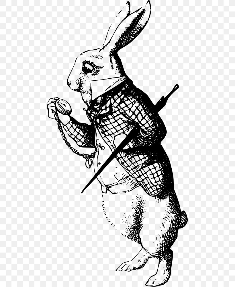 Alice's Adventures In Wonderland White Rabbit Caterpillar, PNG, 492x1000px, White Rabbit, Alice, Alice Through The Looking Glass, Art, Artwork Download Free