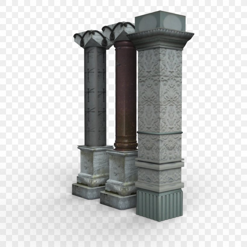 Column Cylinder 3D Modeling Interior Design Services, PNG, 1024x1024px, 3d Computer Graphics, 3d Modeling, Column, Cylinder, Interior Design Services Download Free