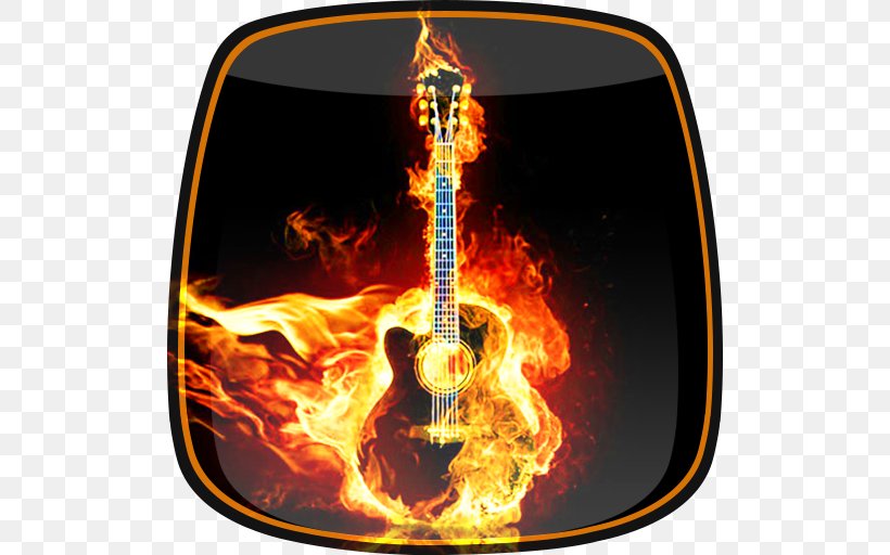 Desktop Wallpaper Guitar Fire, PNG, 512x512px, Watercolor, Cartoon, Flower, Frame, Heart Download Free