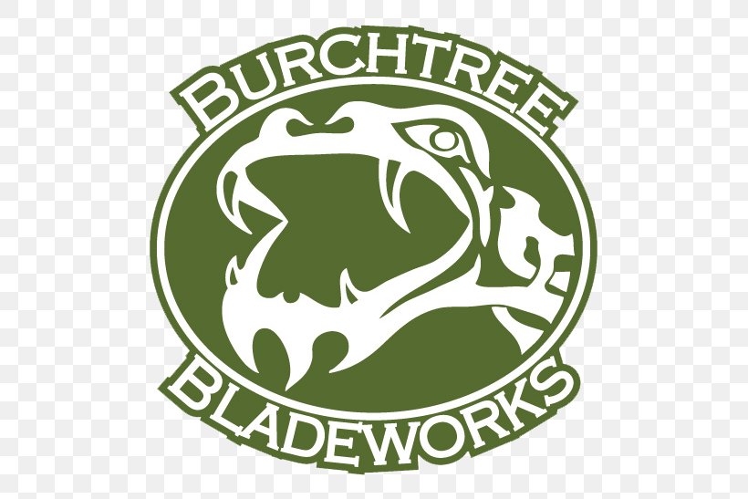 Burchtree Bladeworks LLC Knife Chris Reeve Knives Logo Brand, PNG, 522x547px, Knife, Area, Blade, Blade Show, Brand Download Free