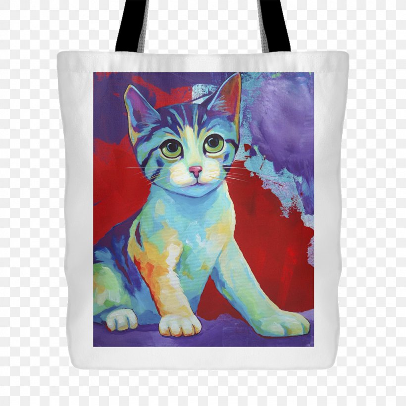 Whiskers Cat Kitten Art Shopping, PNG, 1024x1024px, Whiskers, Art, Bag, Canvas, Cat Download Free