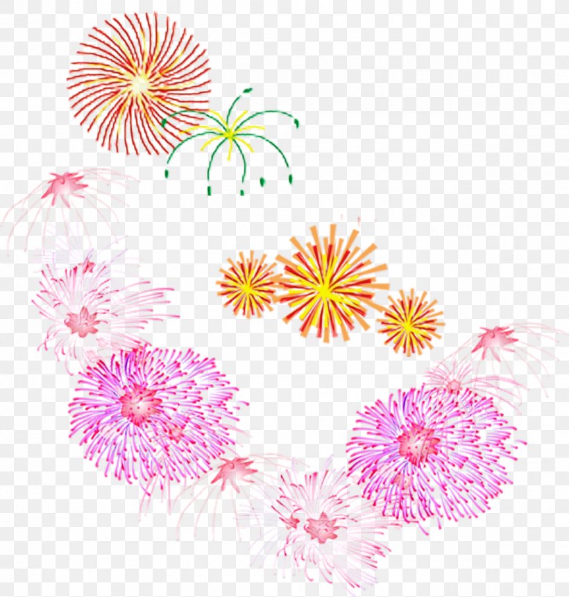 Chinese New Year Flower Background, PNG, 1290x1355px, Watercolor, Chinese New Year, Festival, Fire, Fireworks Download Free