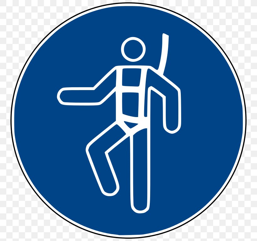 Panneau De Signalisation D'obligation De Direction En France Harnais Pictogram ISO 7010 Senyalística, PNG, 768x768px, Harnais, Adhesive, Area, Blue, Drawing Download Free