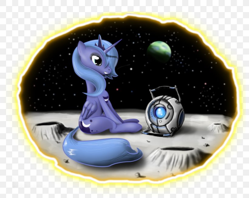 Portal 2 Pony Princess Luna Pinkie Pie, PNG, 800x654px, Portal 2, Deviantart, Equestria, My Little Pony, My Little Pony Friendship Is Magic Download Free