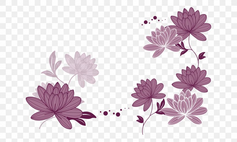 Purple Nelumbo Nucifera, PNG, 2143x1286px, Purple, Blossom, Chrysanths, Designer, Flora Download Free