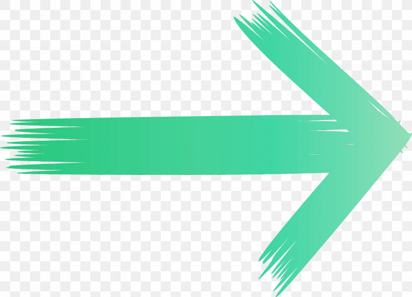 Arrow, PNG, 3000x2165px, Brush Arrow, Arrow, Green, Line, Logo Download Free