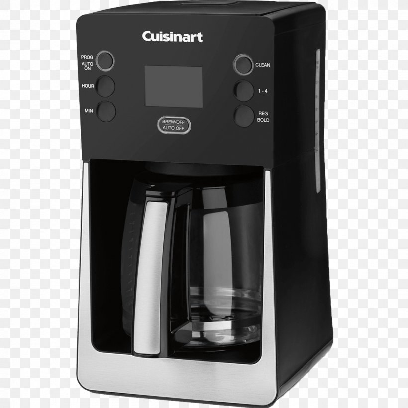 Coffeemaker Cuisinart DCC-3400 Cuisinart DCC-3200, PNG, 1200x1200px, Coffee, Carafe, Coffee Preparation, Coffeemaker, Cuisinart Download Free