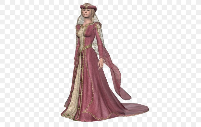 Middle Ages Gown Woman Information Bijou, PNG, 400x520px, Middle Ages, Bijou, Costume, Costume Design, Disguise Download Free
