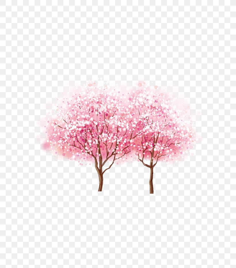 Cherry Blossom Watercolor Painting Ink Wash Painting, PNG, 658x931px, Cherry Blossom, Blossom, Branch, Cherry, Flower Download Free