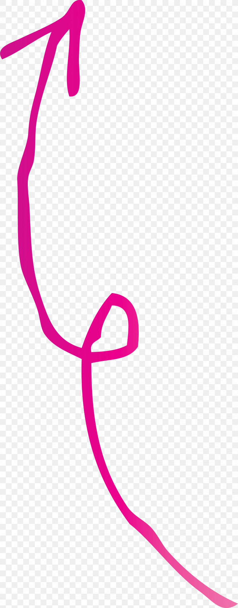 Curved Arrow, PNG, 1626x4143px, Curved Arrow, Line, Magenta, Pink, Violet Download Free