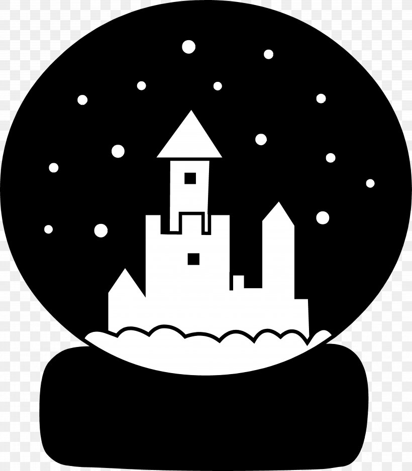 Snow Globes Clip Art, PNG, 5171x5916px, Snow Globes, Black, Black And White, Christmas, Fictional Character Download Free