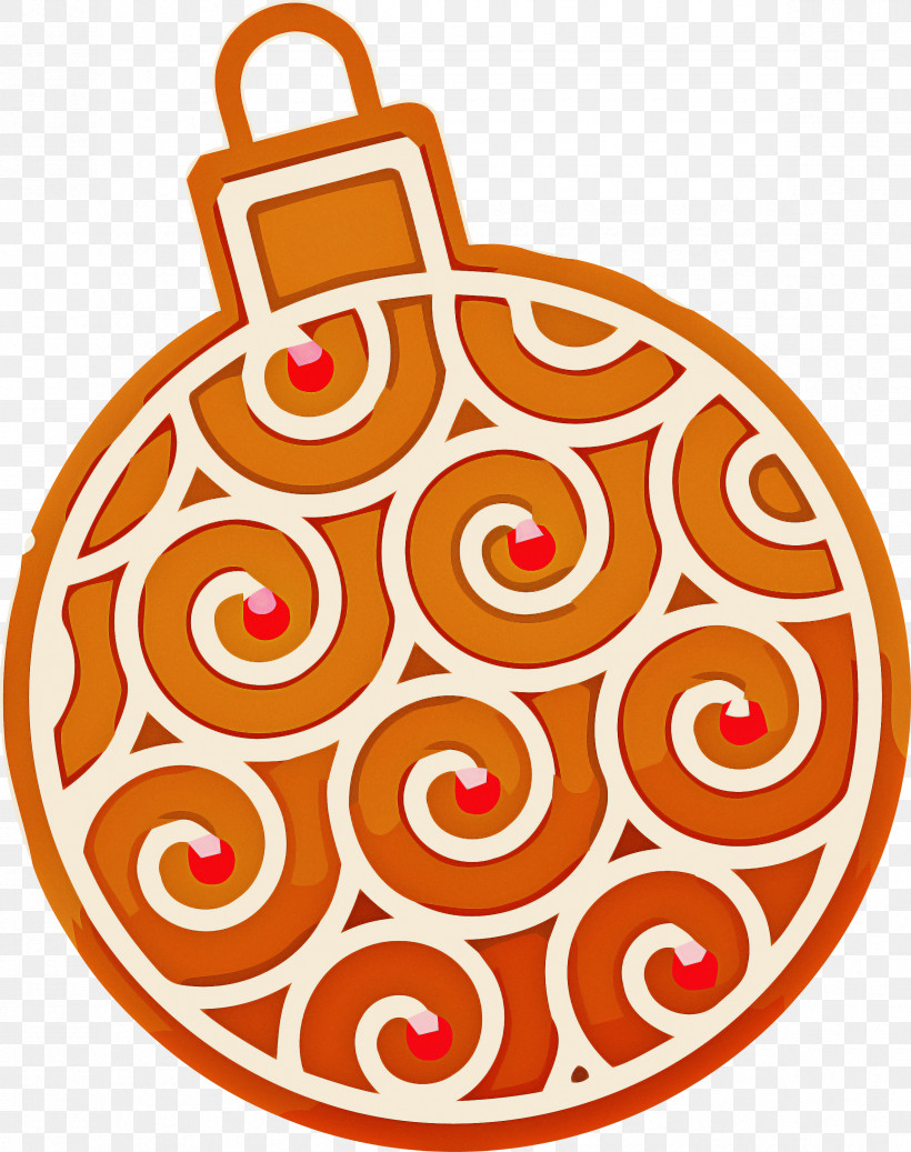Gingerbread Christmas Ornament, PNG, 2370x2999px, Gingerbread, Christmas Ornament, Circle, Holiday Ornament, Orange Download Free