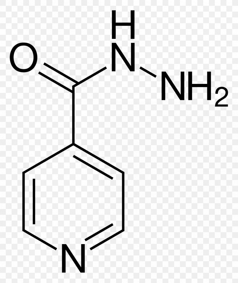 Hydrazide Isoniazid Acid CAS Registry Number Chemical Compound, PNG, 1200x1427px, 4nitrobenzoic Acid, Hydrazide, Acid, Area, Black And White Download Free