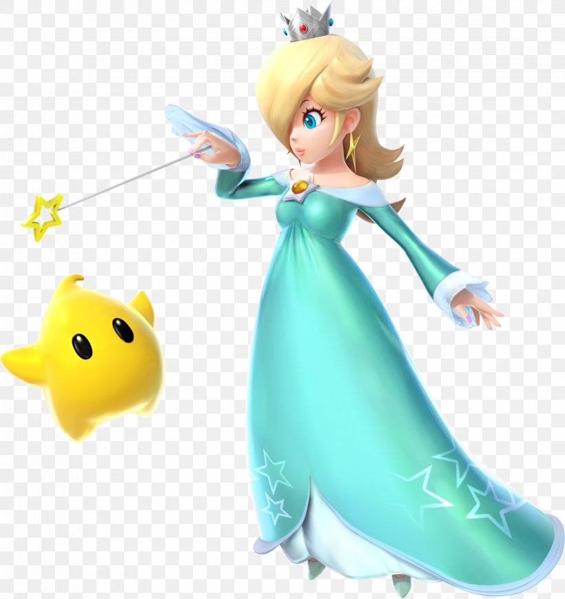 Super Smash Bros. For Nintendo 3DS And Wii U Mario Bros. Rosalina Princess Peach, PNG, 3302x3500px, Mario Bros, Bowser, Doll, Fictional Character, Figurine Download Free