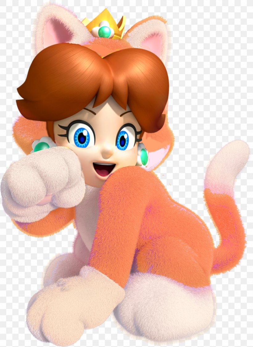 Super Mario 3D World Princess Peach Princess Daisy Luigi Rosalina, PNG, 1605x2200px, Super Mario 3d World, Baby Daisy, Carnivoran, Cartoon, Figurine Download Free