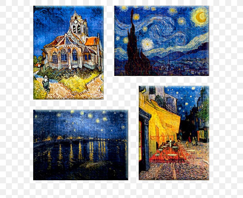 The Starry Night Starry Night Over The Rhône Irises Canvas Print, PNG, 670x670px, Starry Night, Acrylic Paint, Art, Artwork, Canvas Download Free