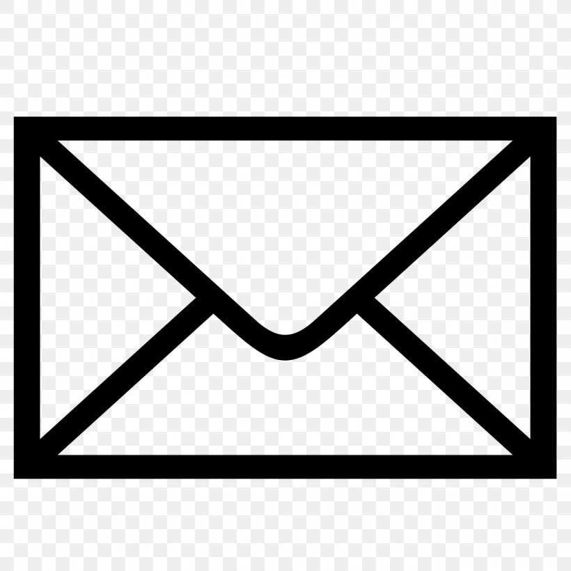 Email Message Clip Art, PNG, 1280x1280px, Email, Area, Black, Black And White, Email Box Download Free