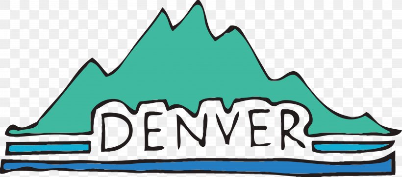 Denver Cartoon Logo Icon, PNG, 4146x1837px, Denver, Area, Artwork, Brand, Cartoon Download Free