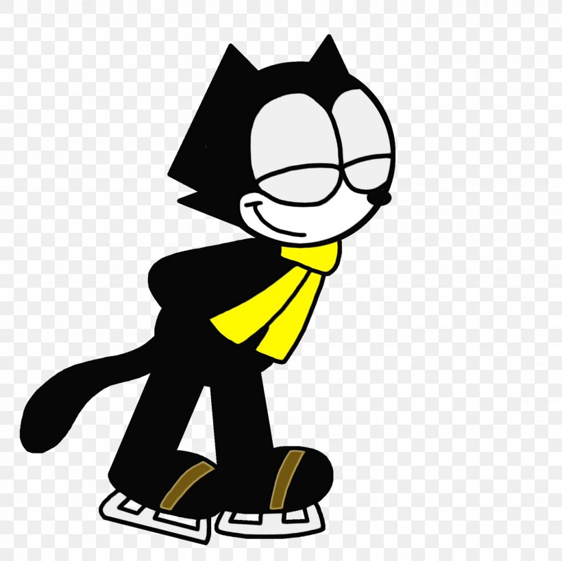 Felix The Cat, PNG, 1600x1600px, Watercolor, Animal, Animation, Cartoon, Character Download Free