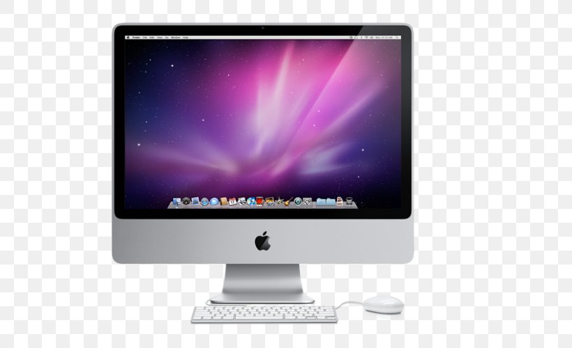 IMac Intel Core 2 Duo Desktop Computers, PNG, 500x500px, Imac, Apple, Computer, Computer Monitor, Computer Monitor Accessory Download Free