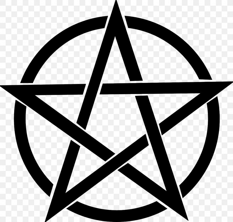 Pentacle Pentagram Wicca Clip Art, PNG, 1280x1216px, Pentacle, Area, Black And White, Magic, Monochrome Photography Download Free