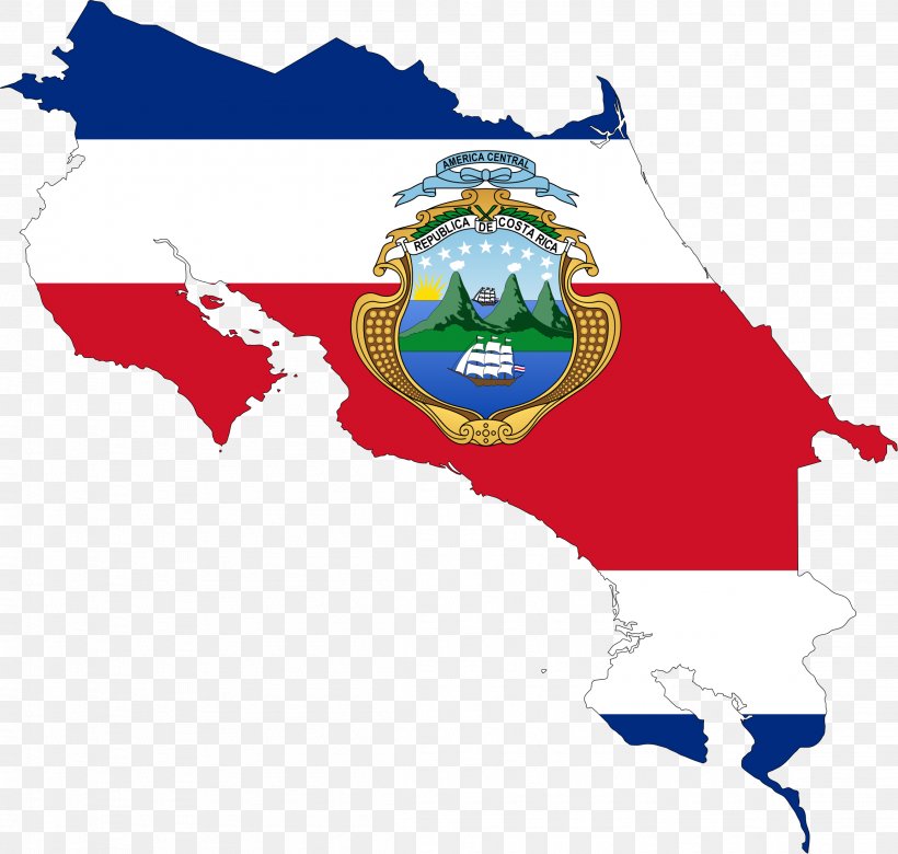 Flag Of Costa Rica Vector Map, PNG, 2307x2197px, Costa Rica, Area, Blank Map, File Negara Flag Map, Flag Download Free
