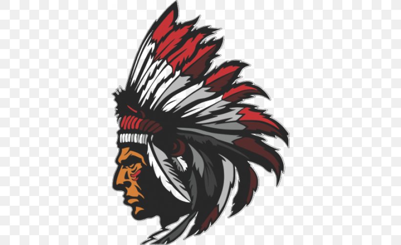 Native American Mascot Controversy Native Americans In The United States Tribal Chief, PNG, 500x500px, Native American Mascot Controversy, Drawing, Fictional Character, Headgear, Logo Download Free