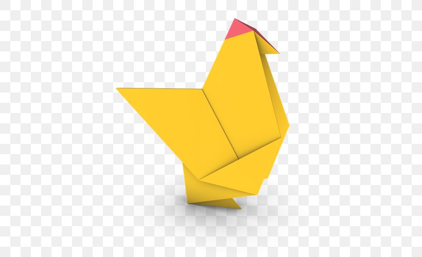 Origami Paper Origami Paper How To Fold Chicken, PNG, 500x500px, Origami, Art Paper, Blog, Chicken, Child Download Free