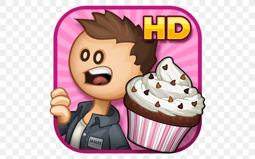 Papa's Cupcakeria HD Papa's Freezeria HD Papa's Cupcakeria To Go! Android, PNG, 512x512px, Android, Amazon Appstore, Aptoide, Cartoon, Cuisine Download Free