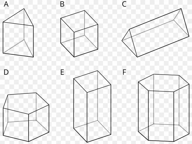 Polyhedron Prism Diagram Face Triangle, PNG, 2680x2008px, Polyhedron, Area, Artwork, Black And White, Diagram Download Free