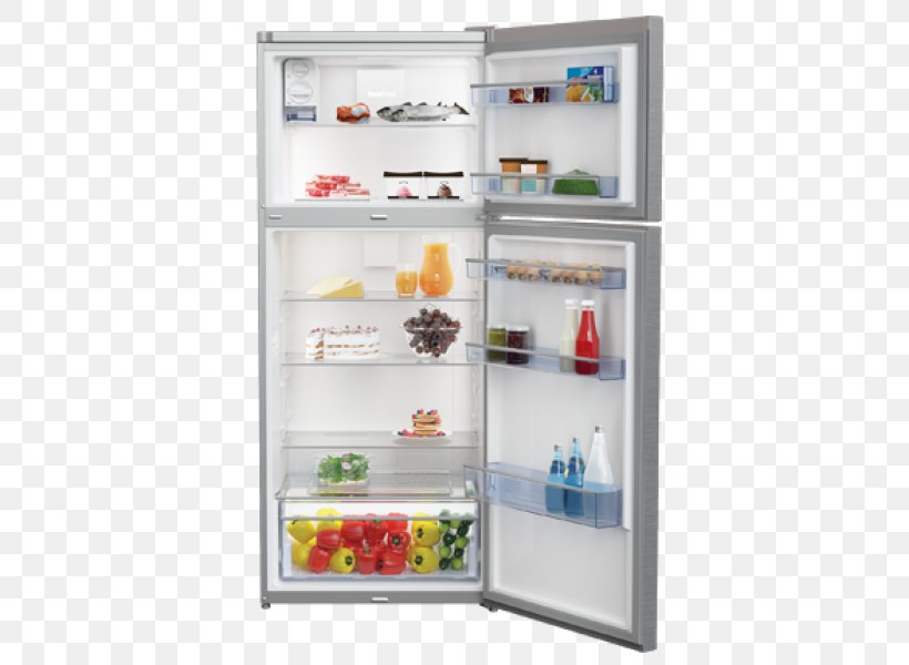 Refrigerator Beko RDNE455E31ZX Home Appliance Freezers, PNG, 558x600px, Refrigerator, Autodefrost, Beko, Beko Cfl7914s, Display Case Download Free