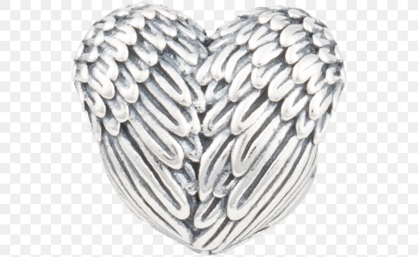 Silver, PNG, 544x504px, Silver, Heart, Wing Download Free