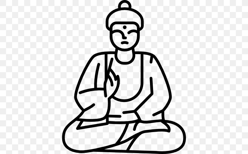 Tian Tan Buddha Buddhism Buddhahood Religion, PNG, 512x512px, Tian Tan Buddha, Arm, Art, Artwork, Black And White Download Free
