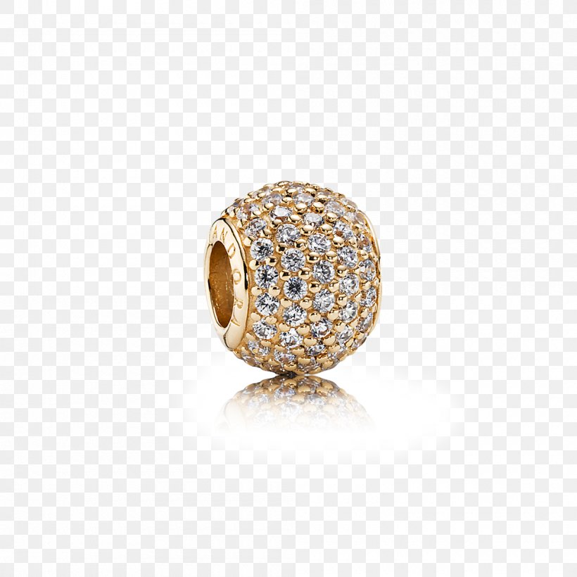 Pandora Charm Bracelet Cubic Zirconia Gold Jewellery, PNG, 1000x1000px, Pandora, Bling Bling, Body Jewelry, Bracelet, Charm Bracelet Download Free