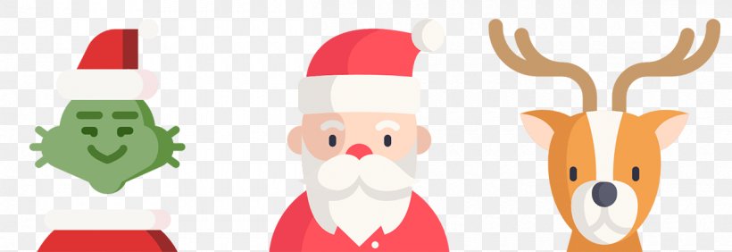 Santa Claus Village Reindeer Christmas Ornament Rudolph, PNG, 1200x413px, Santa Claus, Character, Christmas, Christmas Day, Christmas Decoration Download Free