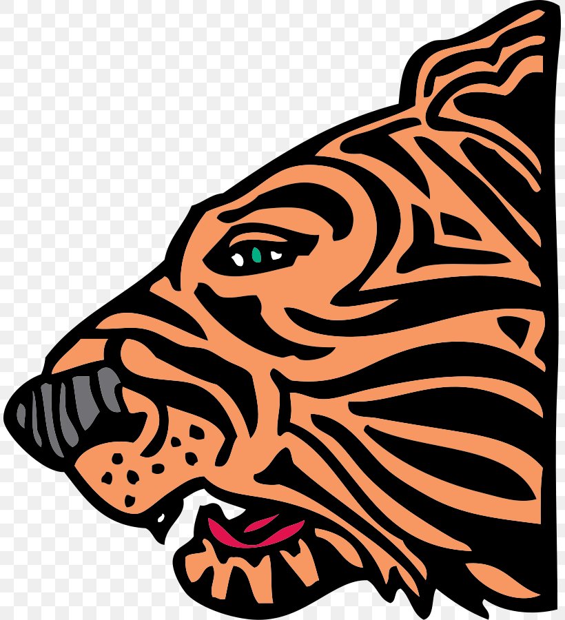 Tiger Felidae Clip Art, PNG, 809x900px, Tiger, Art, Big Cat, Big Cats, Black Tiger Download Free