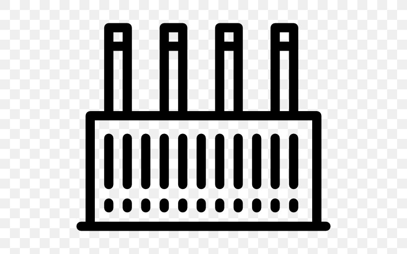 Factory Industry, PNG, 512x512px, Factory, Black And White, Brand, Business, Computer Software Download Free