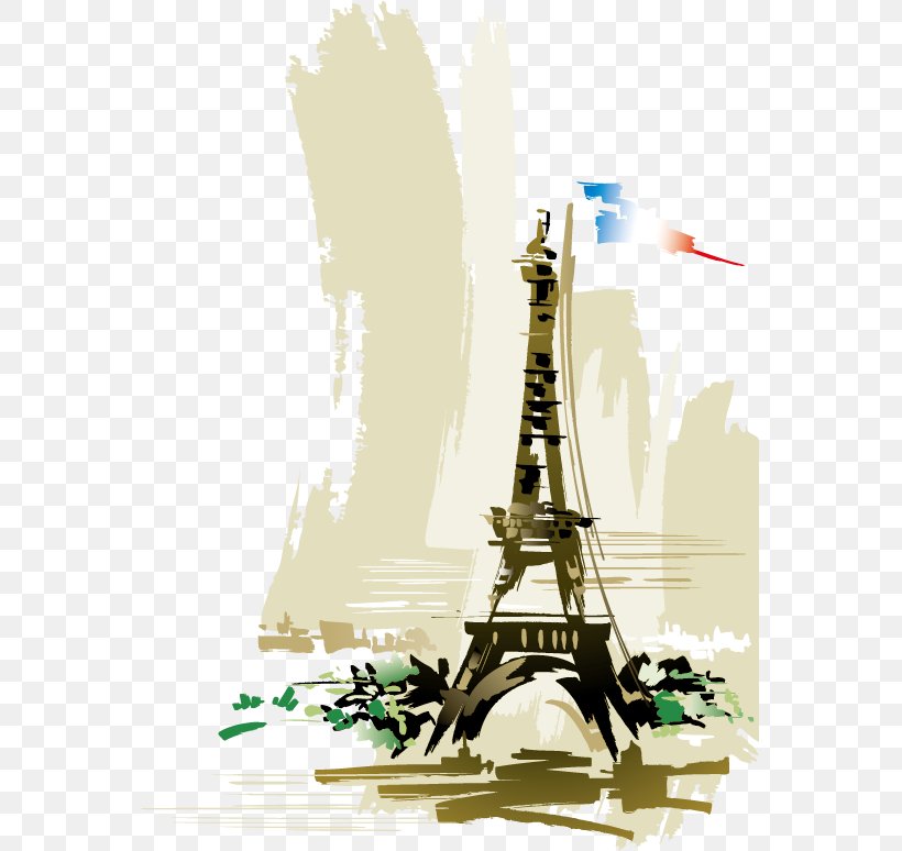 Eiffel Tower Watercolor Painting Art, PNG, 563x774px, Eiffel Tower, Architecture, Arrondissement Of Paris, Art, Cartoon Download Free